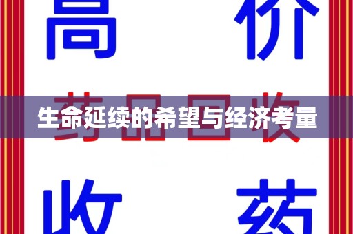 连云港生命延续的希望与经济考量